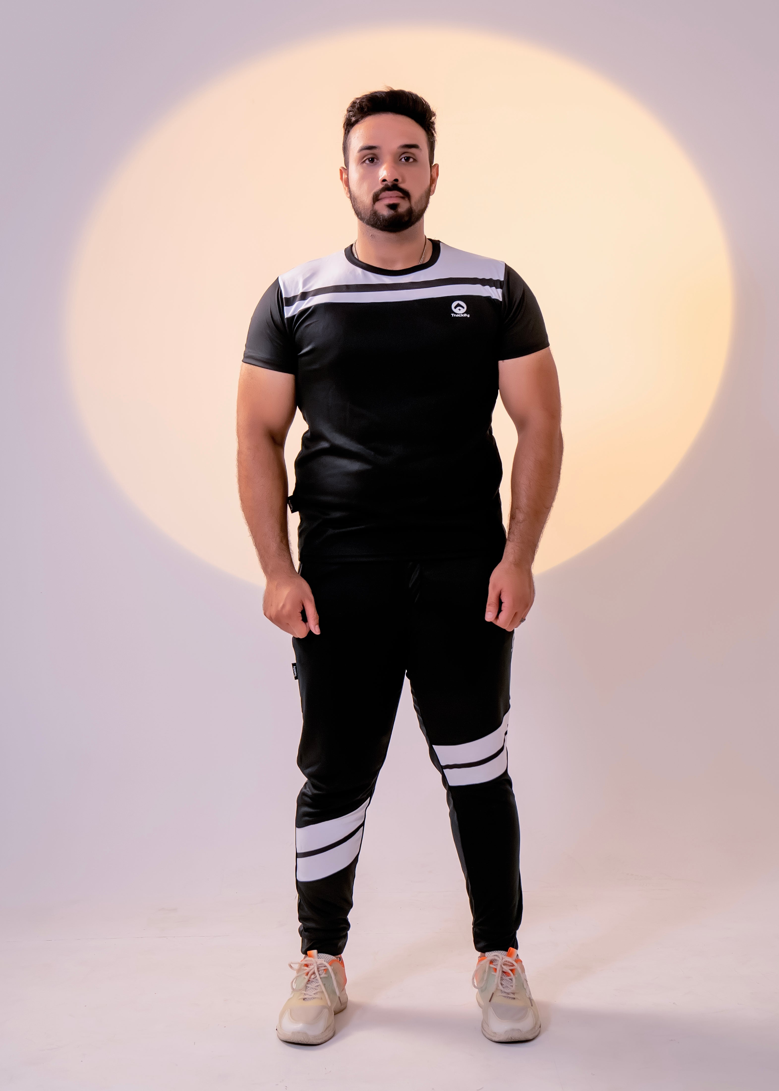 Black - Men Summer Tracksuit – Trackify Shop