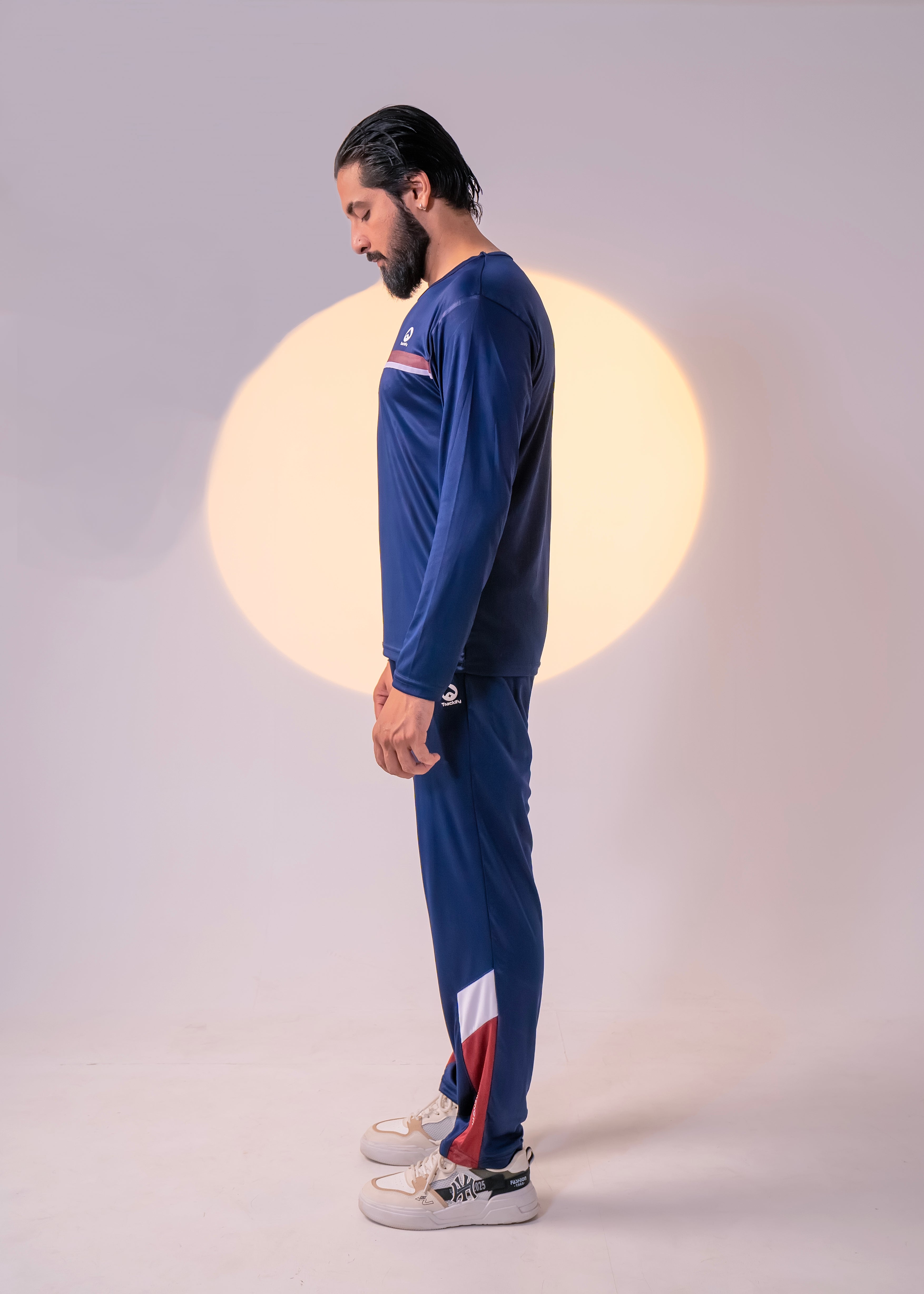 Men's Velocity Tracksuit | Royal Blue & White